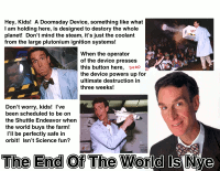 The End Is NYE!